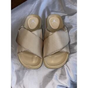 Jordan Sophia Slide Women's 11 Sesame Brown Slip On Sandal DD9277-212 S47